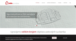 Desktop Screenshot of obin.hr