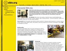 Tablet Screenshot of obin.org
